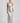 Foiled Tube Maxi Dress With Draping Back