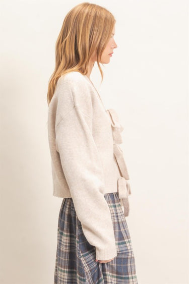 Bow Cardigan