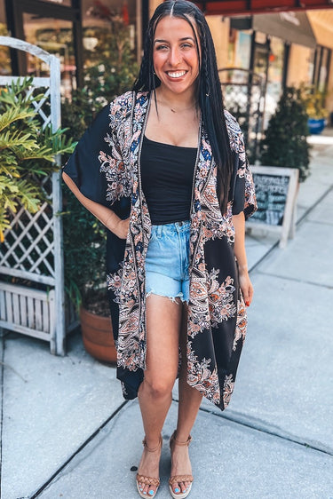Print Kimono