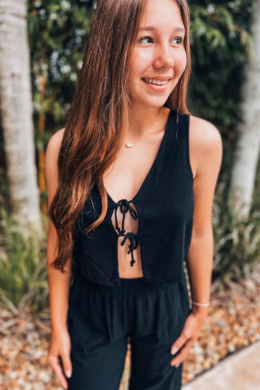 Tie Up Vest