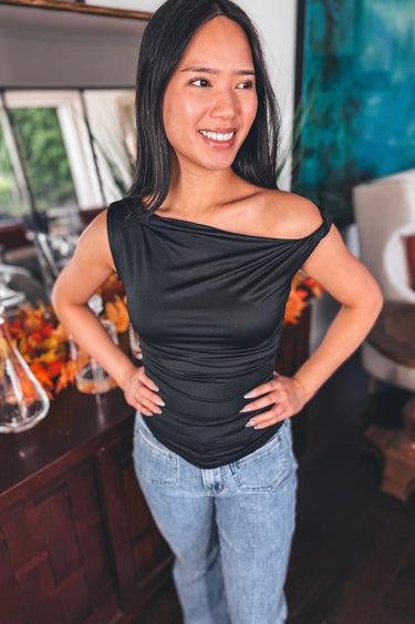 Off The Shoulder Knit Top