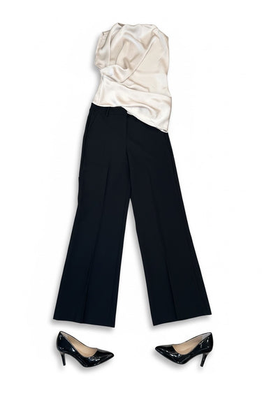 Wide Leg Classic Trouser