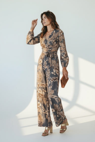 V-Neck Jumpsuit