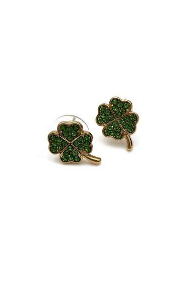 Clover Crystal Earrings