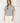 Raw Edge Split Neck Tee