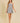 Lace Up Back Paisley Dress
