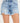 High Rise Distressed Shorts