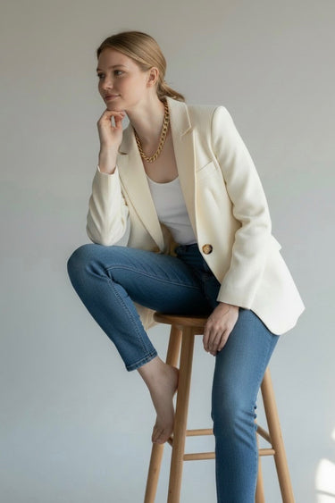Classic Woven Blazer