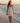 Embroidered Palm Dress