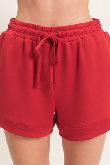 Stretch Band Cozy Shorts