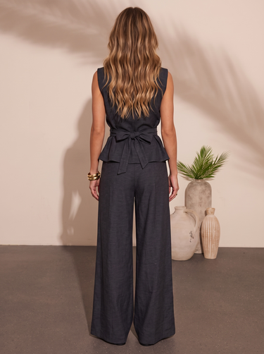 Pleated Pants