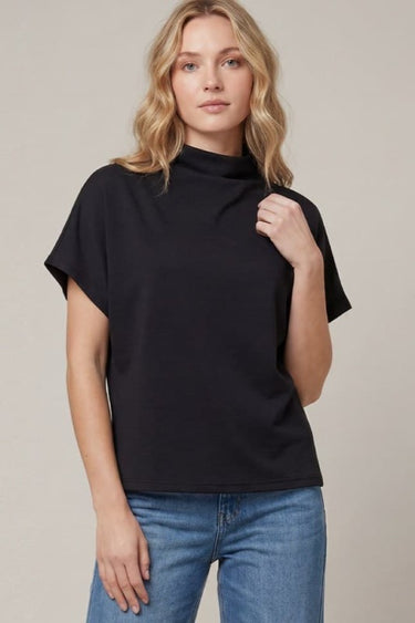Mock Neck Blouse