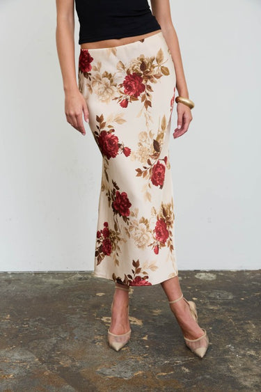 Floral Maxi Skirt