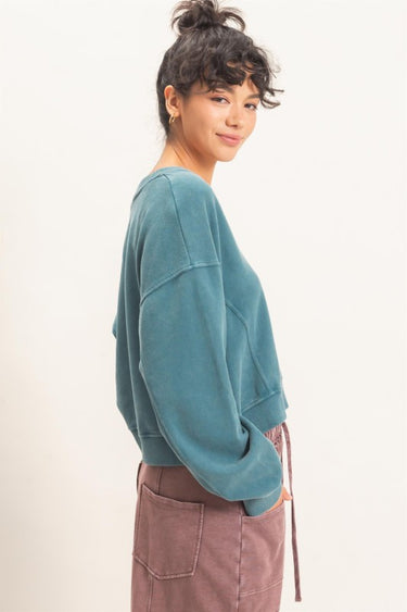 V-Neck Sweatshirt