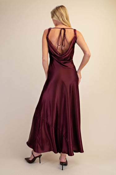 Cowl Neck Gown