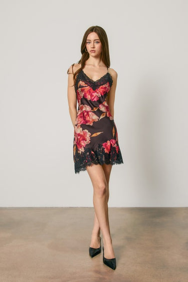 Lace & Floral Dress
