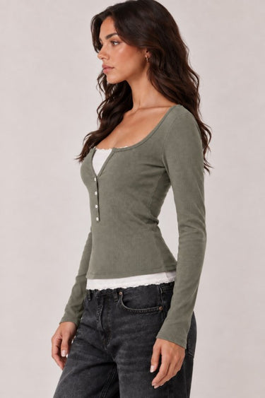 Layered Long Sleeve Tee