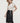 Vegan Leather & Lace Midi Skirt