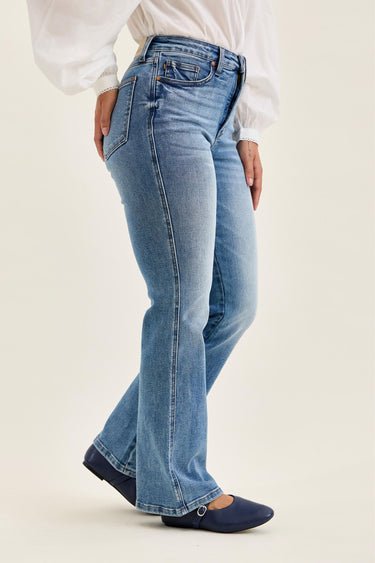 High Rise Tummy Control Bootcut