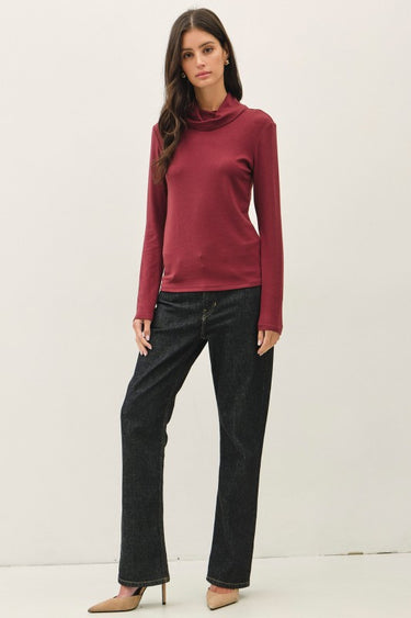 Long Sleeve Turtleneck Tee
