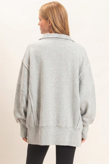 Quarter Snap Sweatshirt