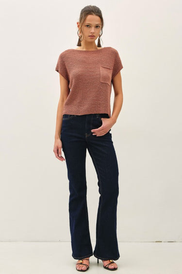Short Sleeve Sweater