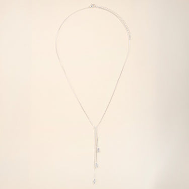 Rhinestone Y Necklace