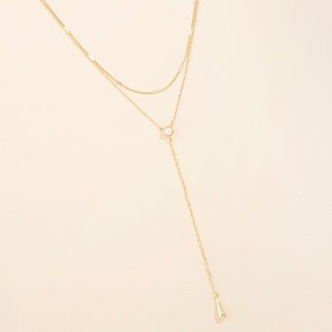 Pearl Y Necklace