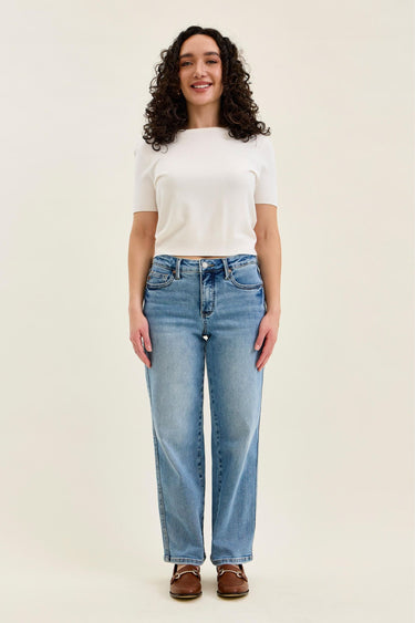 Petite Straight Leg Denim