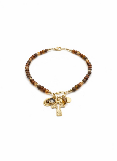 Beaded Charm Necklace