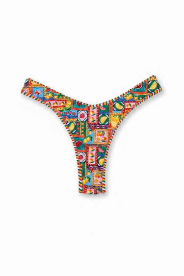 Print Thong Bottom