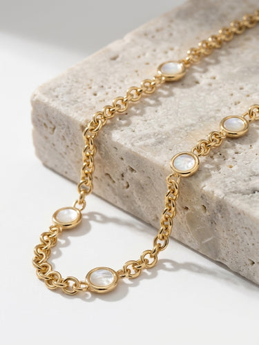 Long Chain & Pearl Necklace