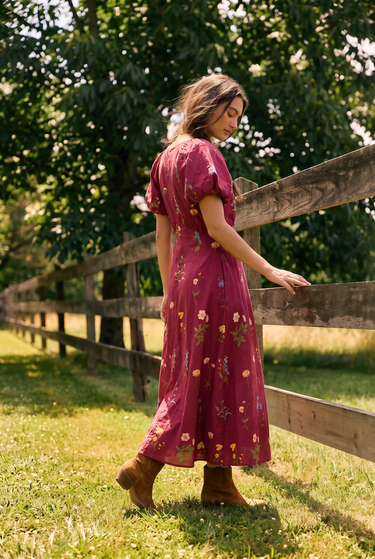Floral Midi Dress