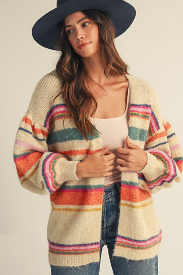 Striped Cardigan