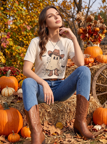 Ghost Cowboy Tee