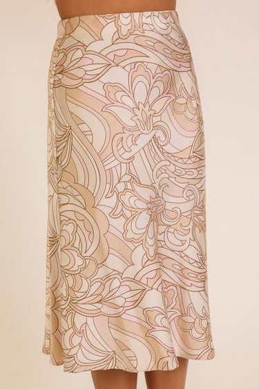 Print Midi Skirt
