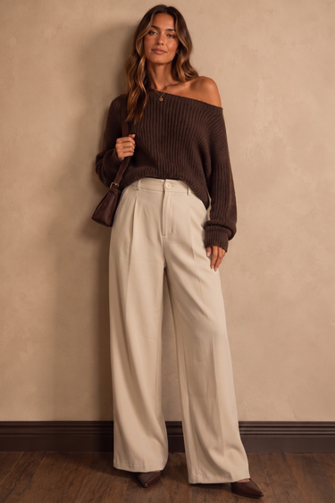 High Waisted Trouser