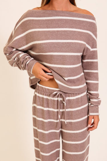 Striped Wide Leg Pants