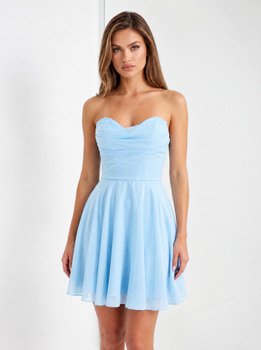 Lace Up Dress
