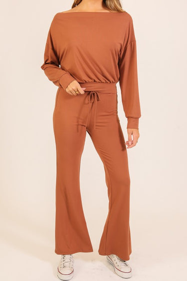 Knit Wide Leg Pants
