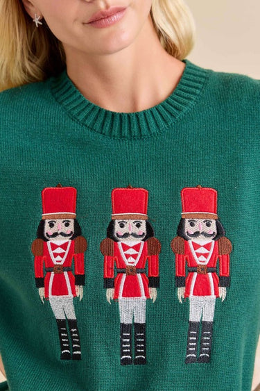 Nutcracker Short Sleeve Sweater