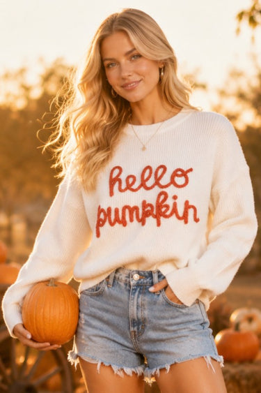 Pumpkin Sweater