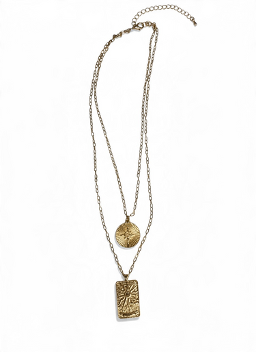 Layered Charm Necklaces