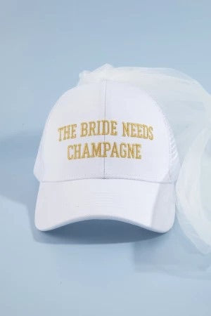 Bride Needs Champagne Hat