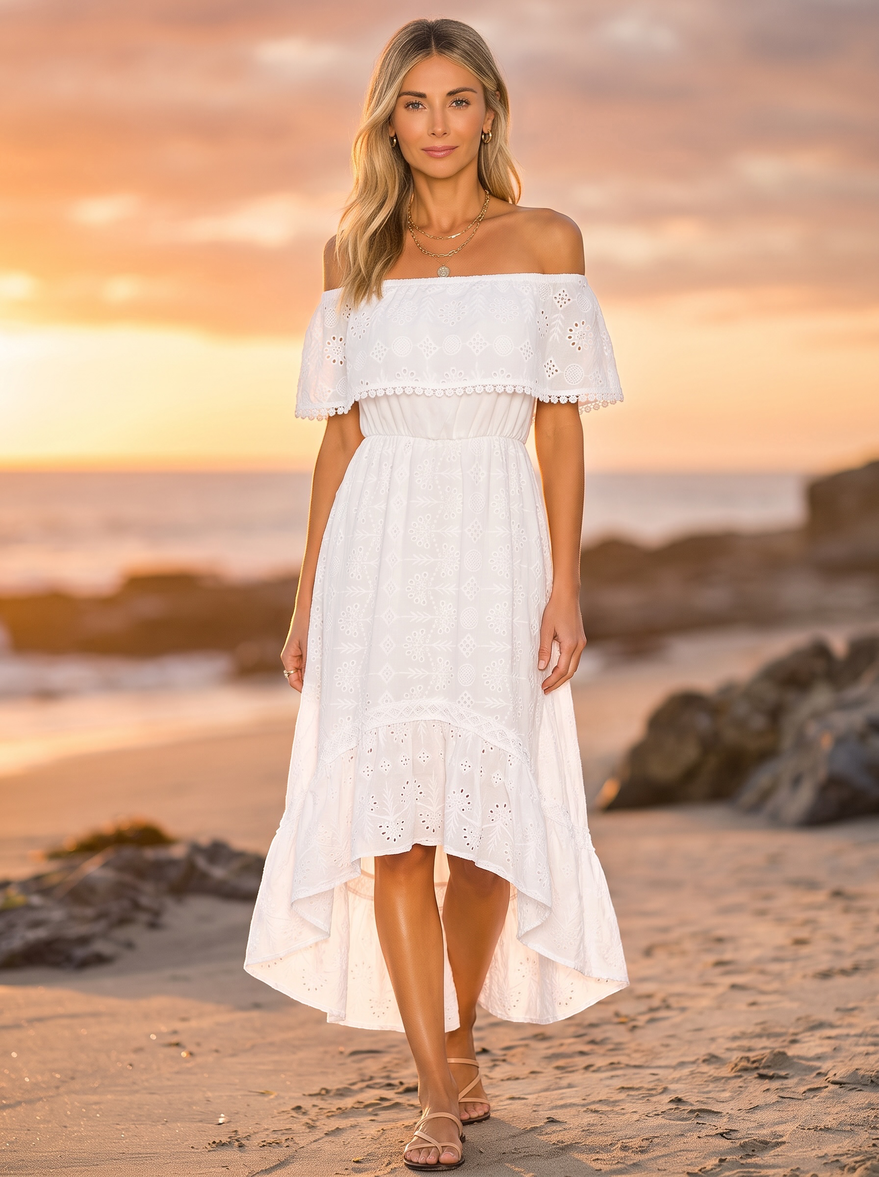 Eyelet Dress – Sophie & Trey