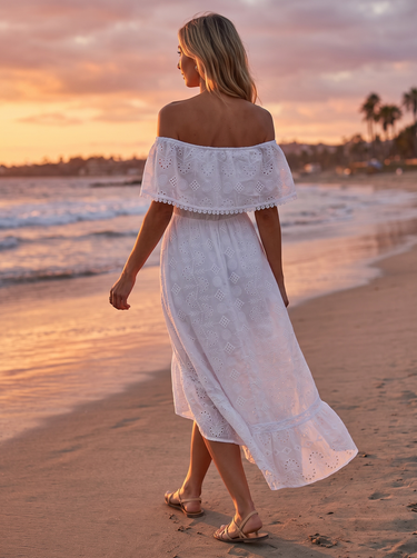 Eyelet Dress