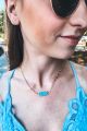 Stone Necklace Turquoise