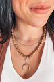 Layered Necklace Natural