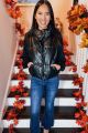 Vegan Leather Puffer Vest