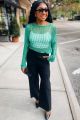 Crochet Top Green